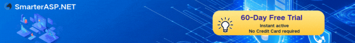 SmarterASP hosting banner advertisement