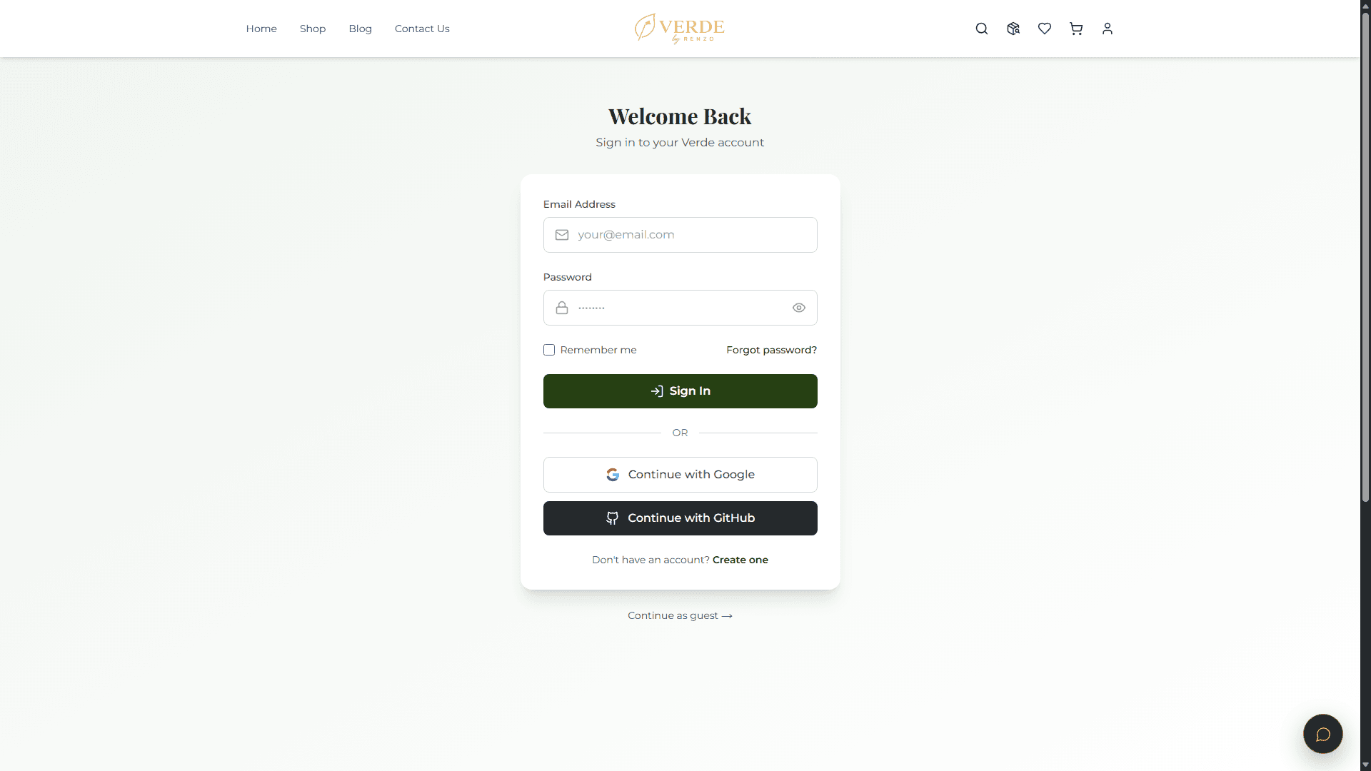 Verde by Renzo screenshot 1